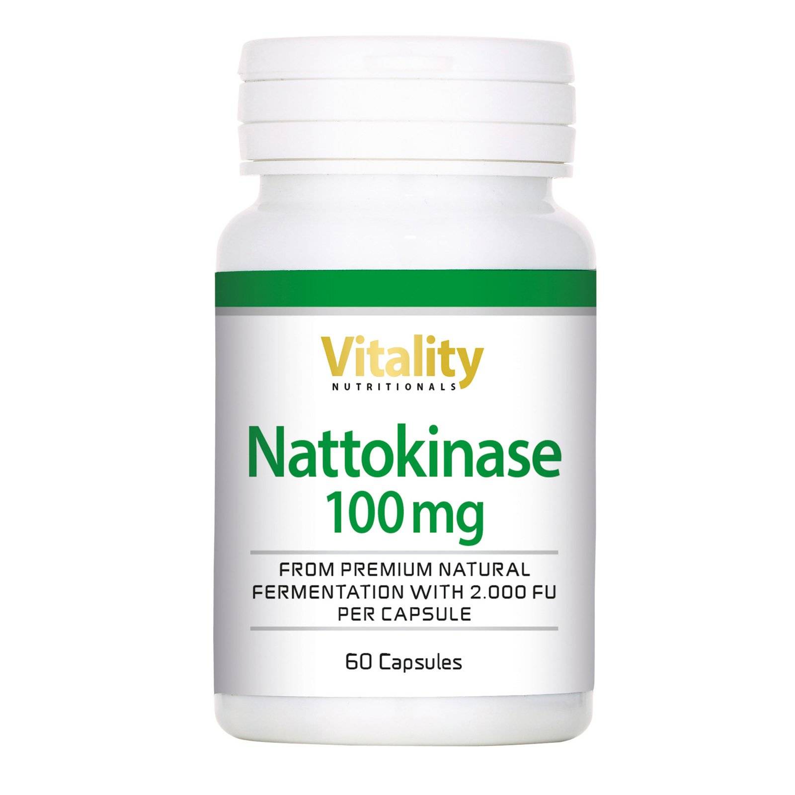 Nattokinase 100 mg - 60 Capsules