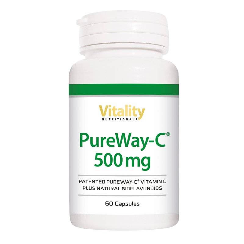 PureWay Vitamin C 500 mg - 60 Capsules