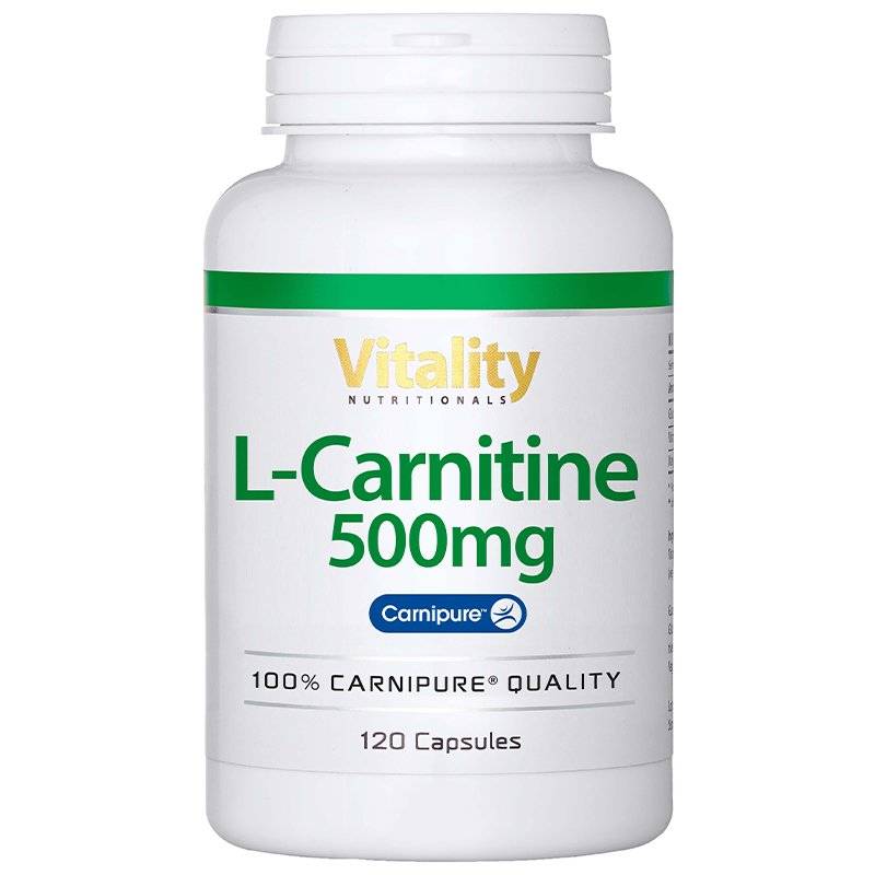 L-Carnitin 500mg Carnipure - 120  Capsules