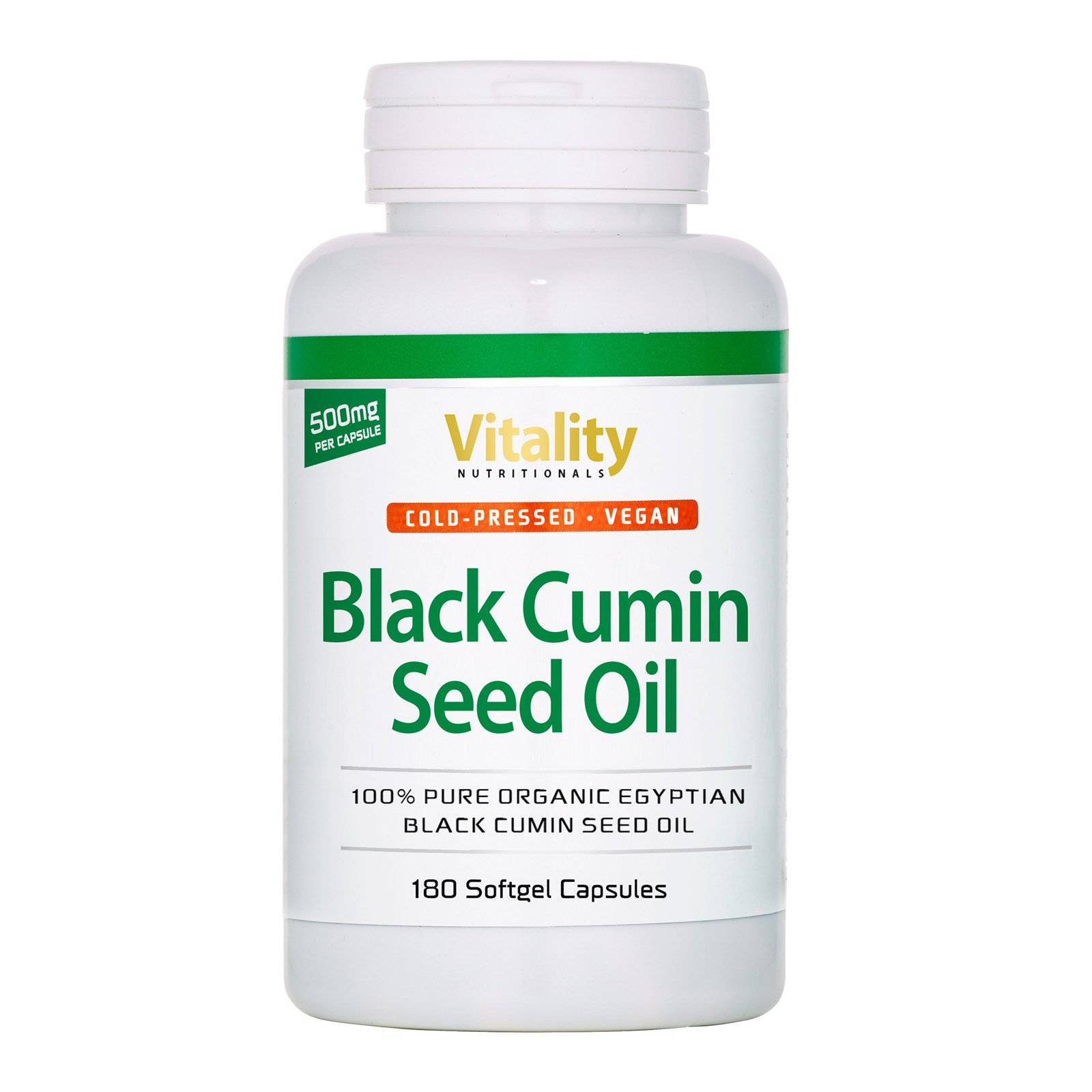 Black Cumin Seed Oil - 180 Capsules
