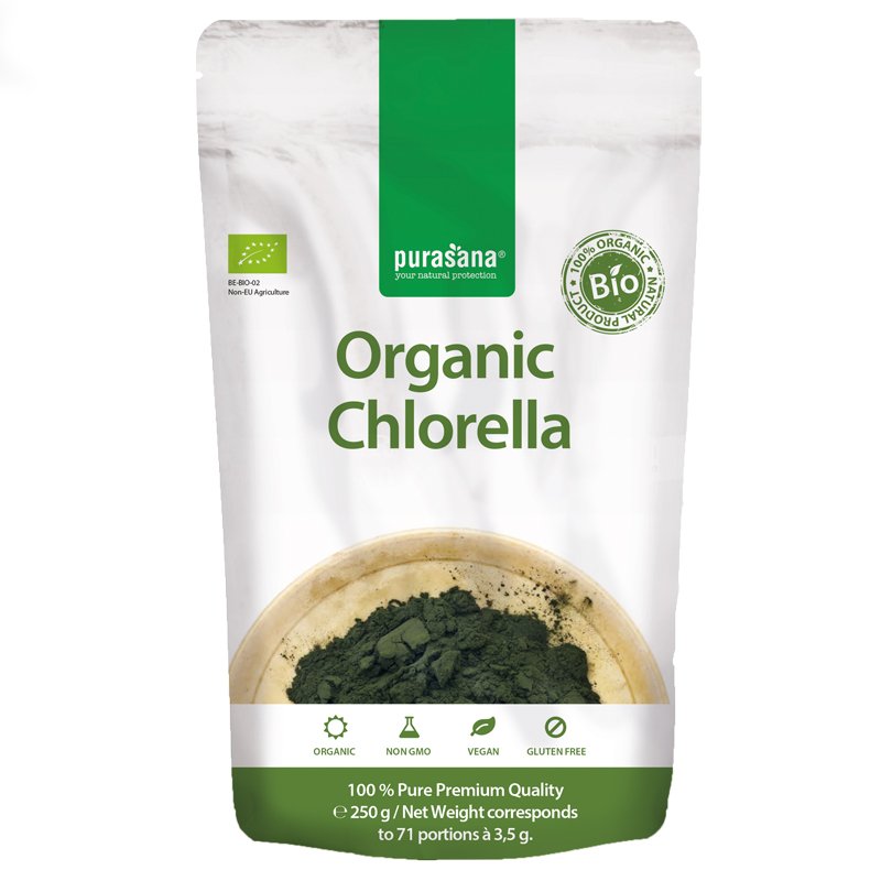Bio Chlorella Pulver