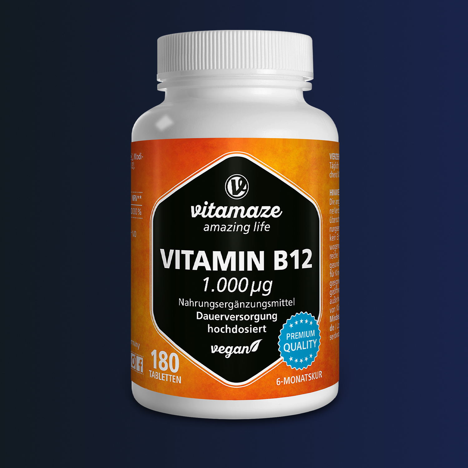 Vitamina B12 1.000 µg ad alto dosaggio