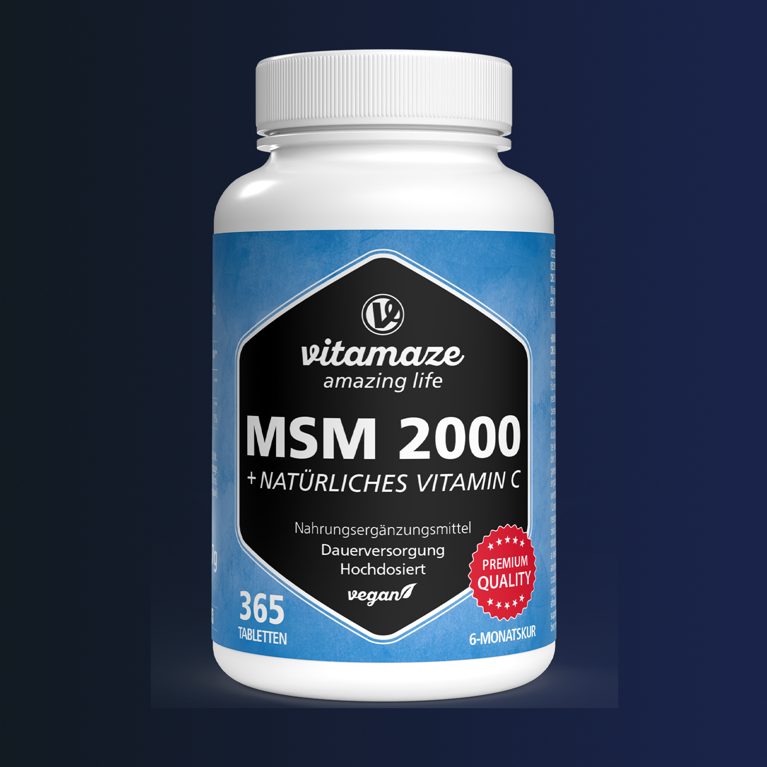 Msm 2000 + Vitamina C Dall'estratto Di Acerola-image