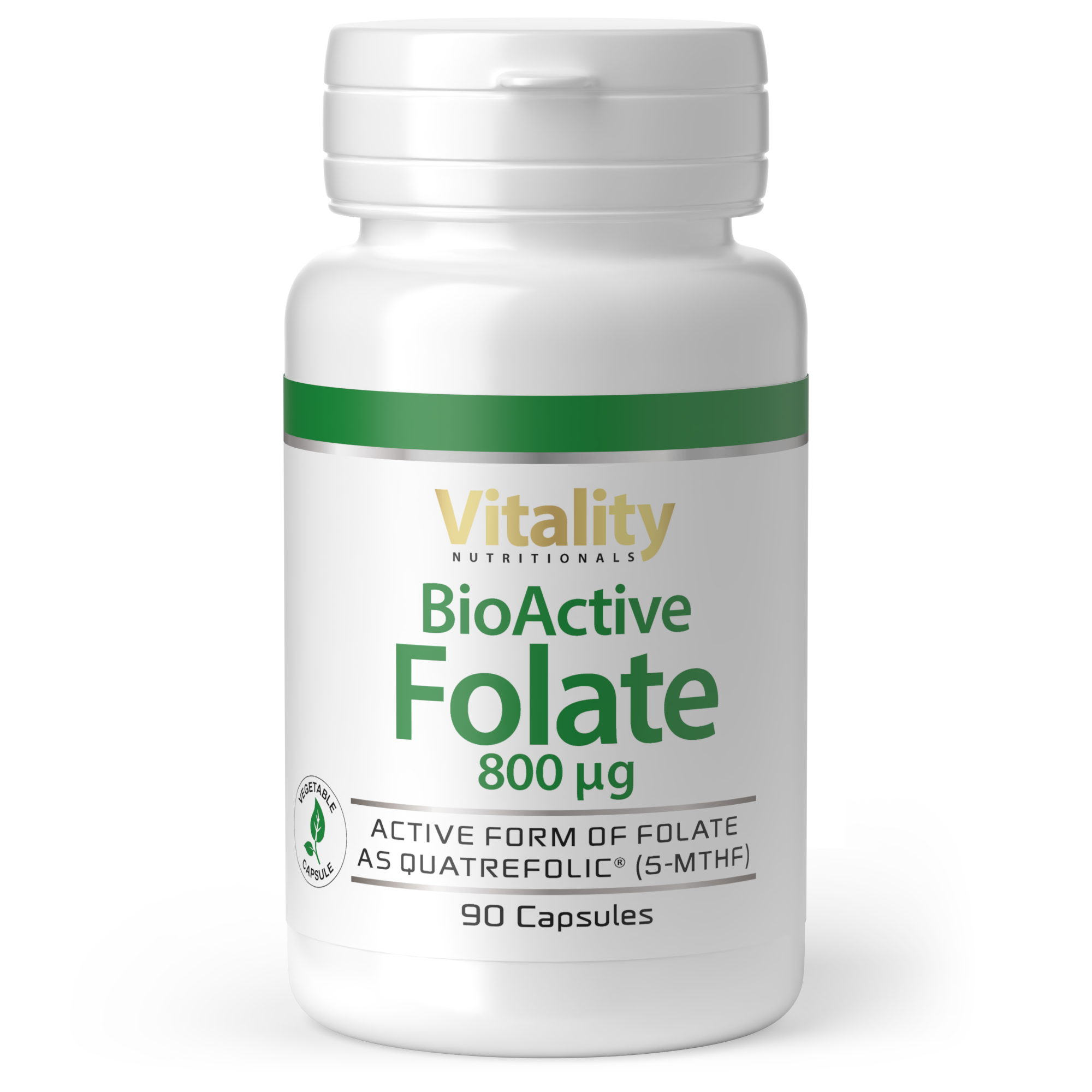 BioActive Folate 800 mcg Folsäure