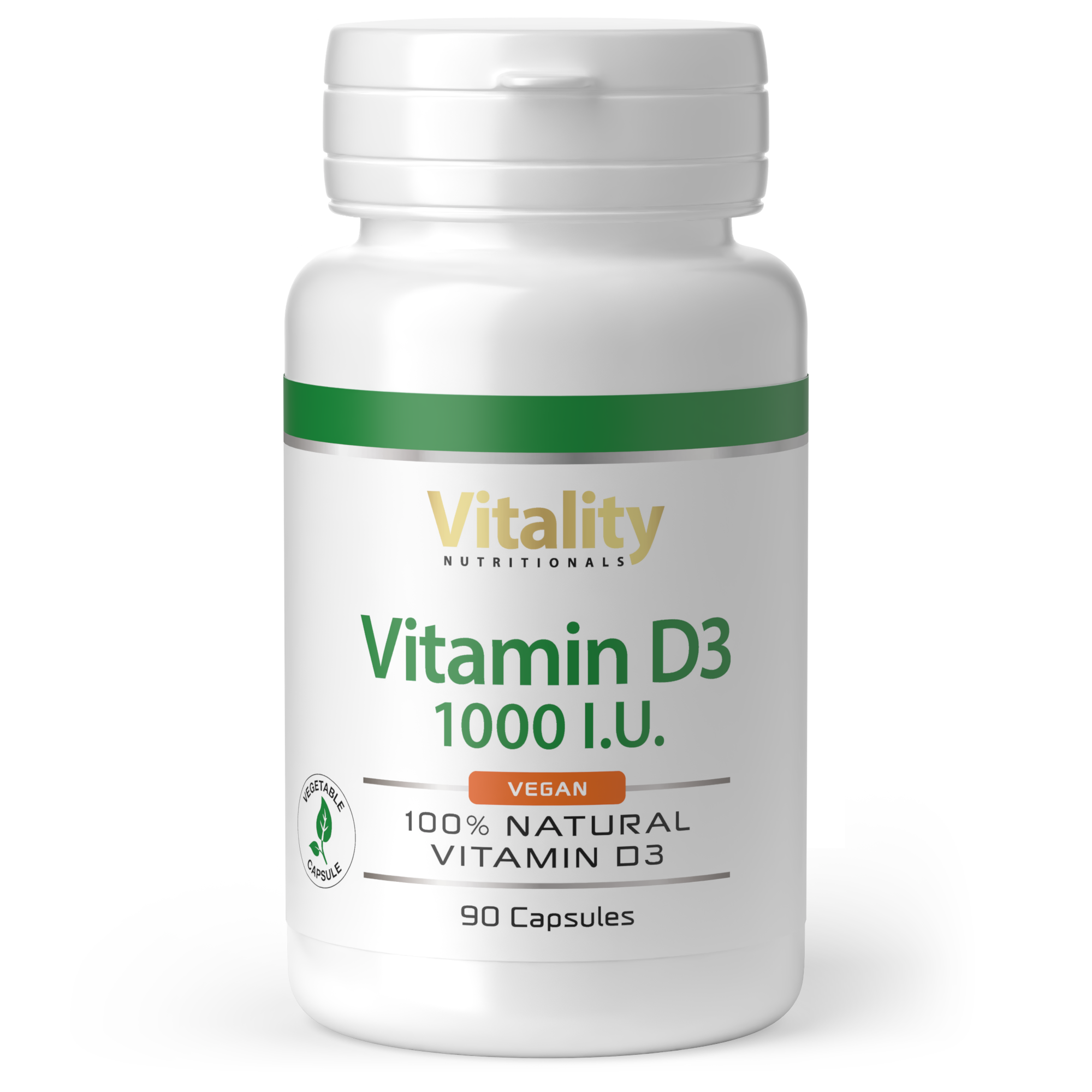 Vitamin D3 1000 I.E. Vegan