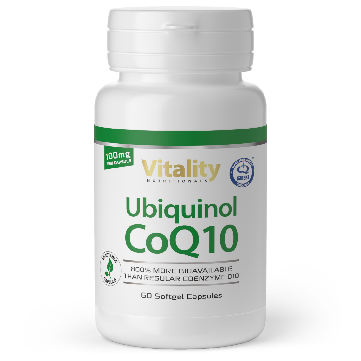 Coenzym Q10 100 mg Kaneka Ubiquinol™