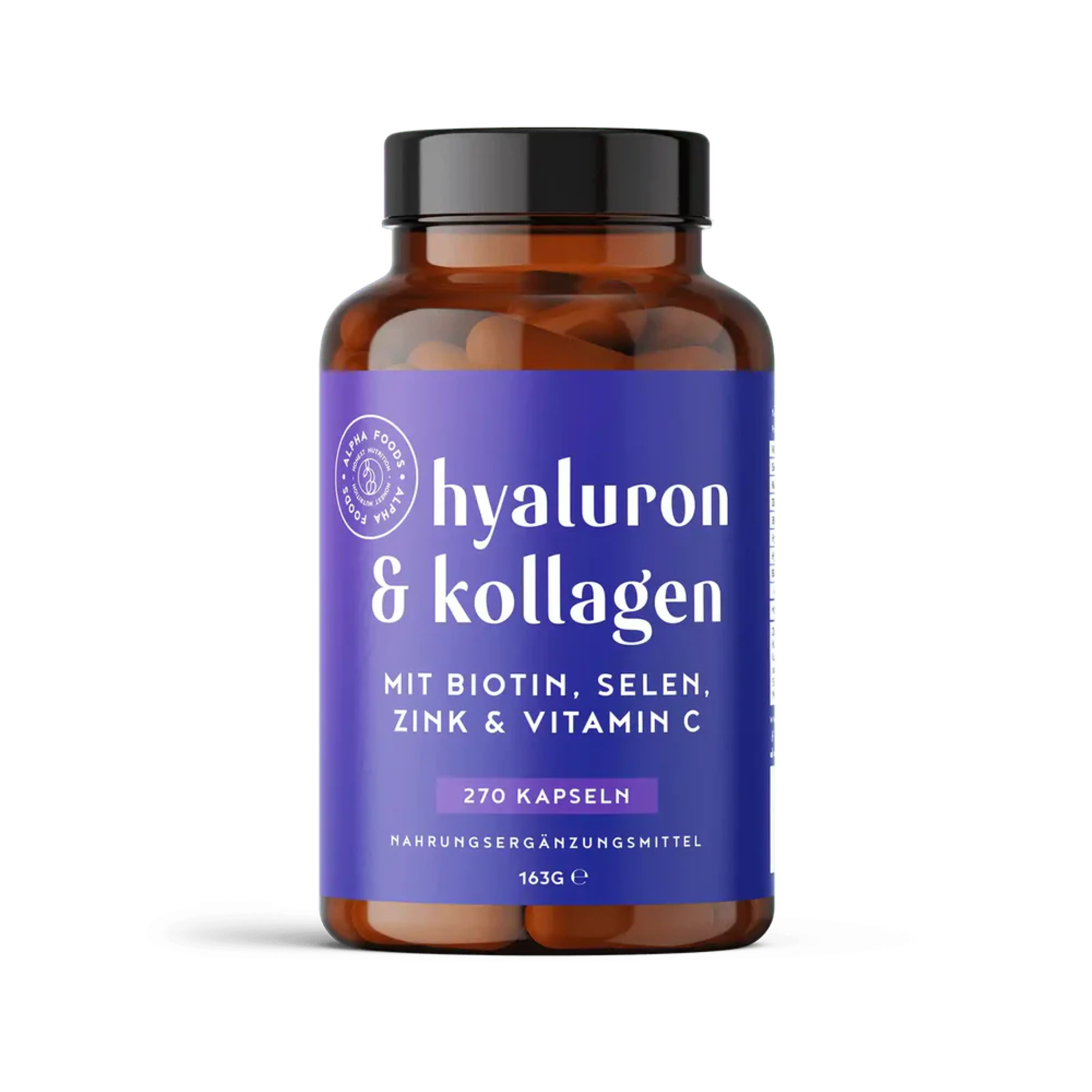 Hyaluron & Kollagen mit Biotin und Bambussprossen-Extrakt