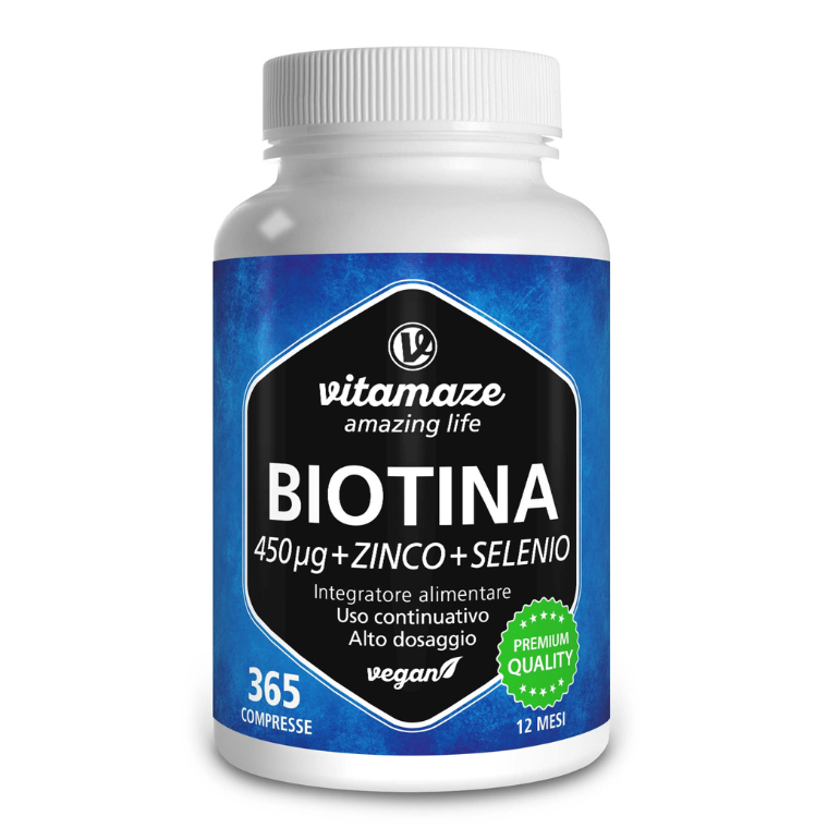 Biotina 450 Mcg + Zinco + Selenio-image