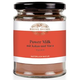 Power Milk mit Kakao und Maca Pulver