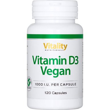 Vitamina D3 vegana 1000 UI
