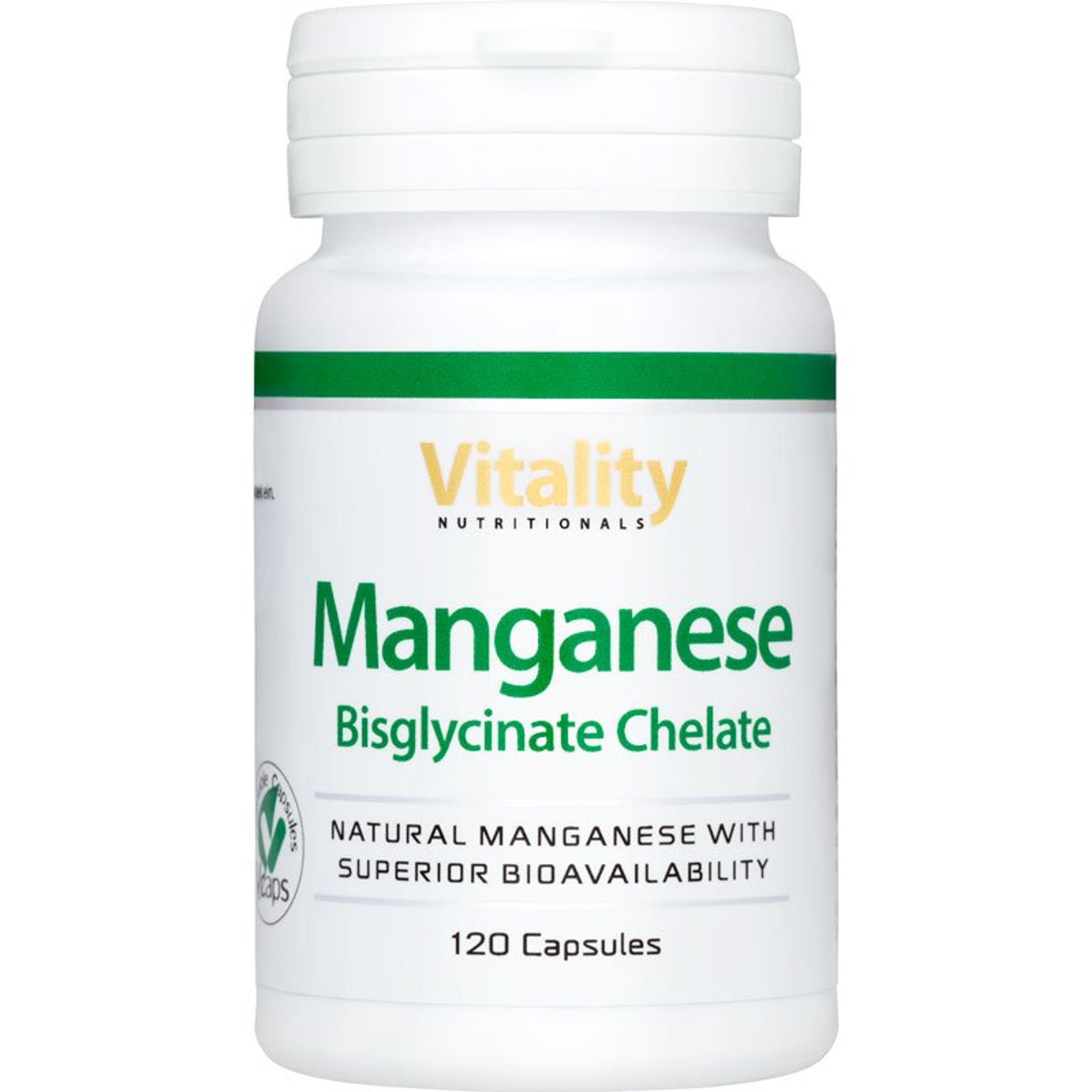 Manganese Bisglycinate Chelate - 120  Capsules