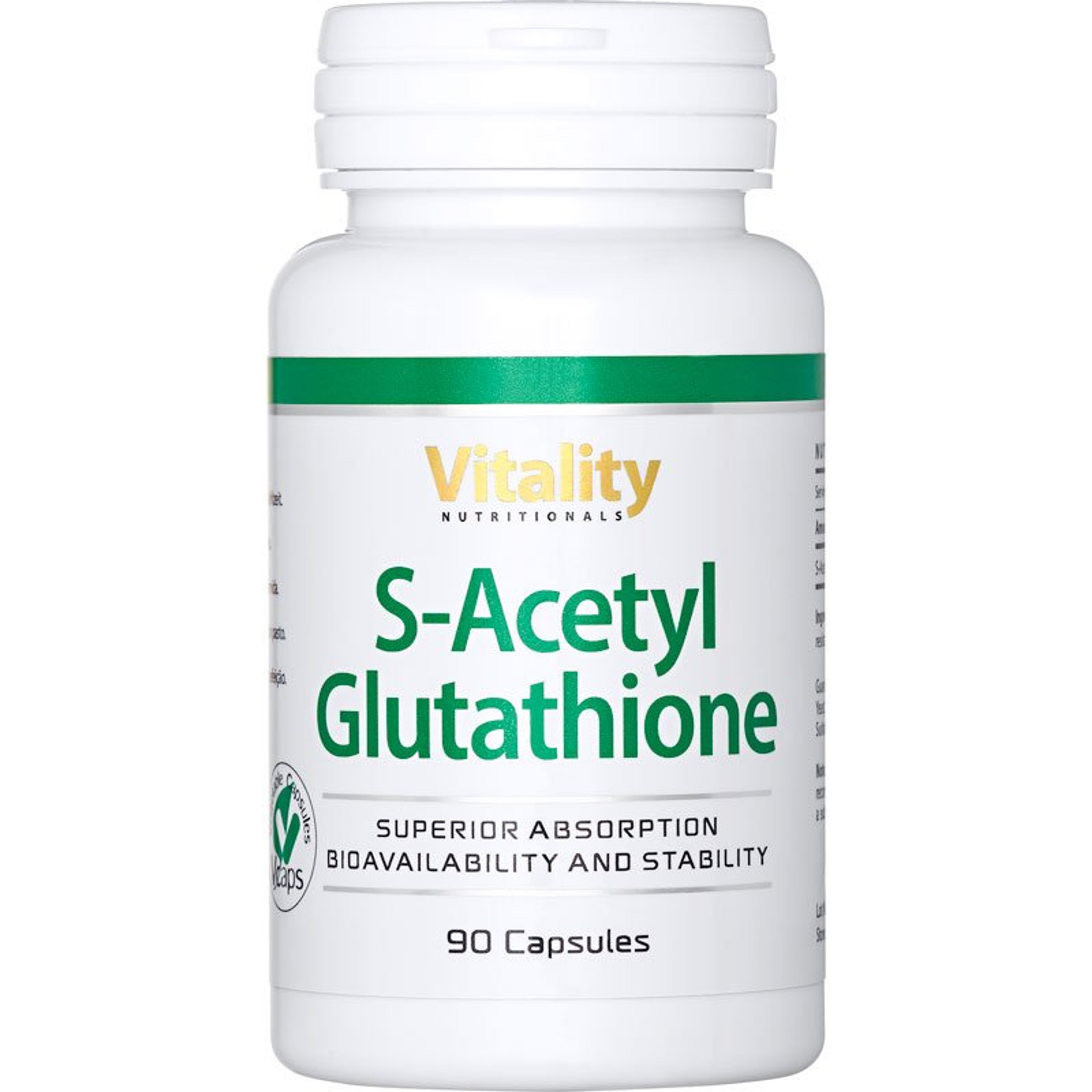 S-Acetyl Glutathione - 90  Capsules