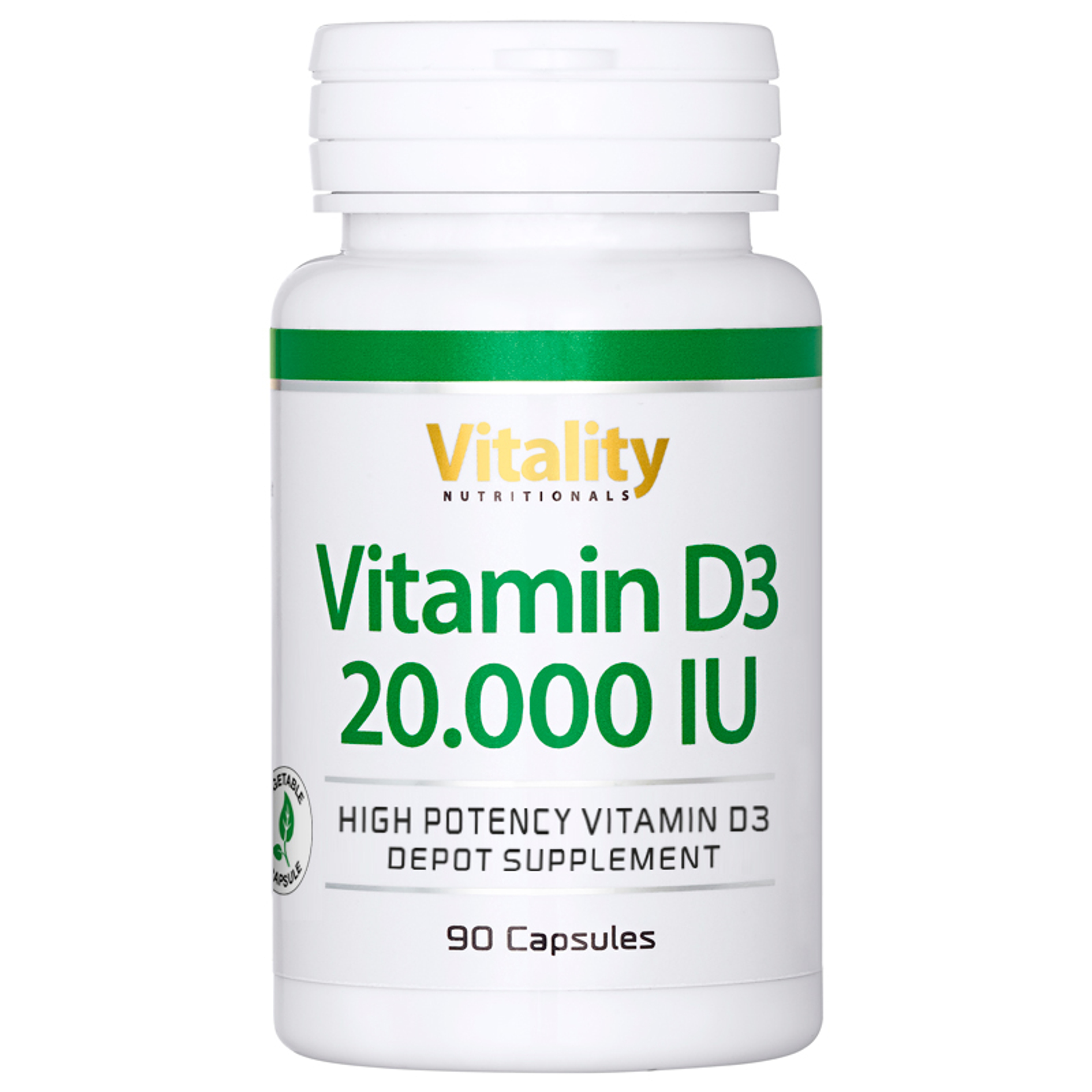 Vitamin D3 20000 IU - 90  Capsules