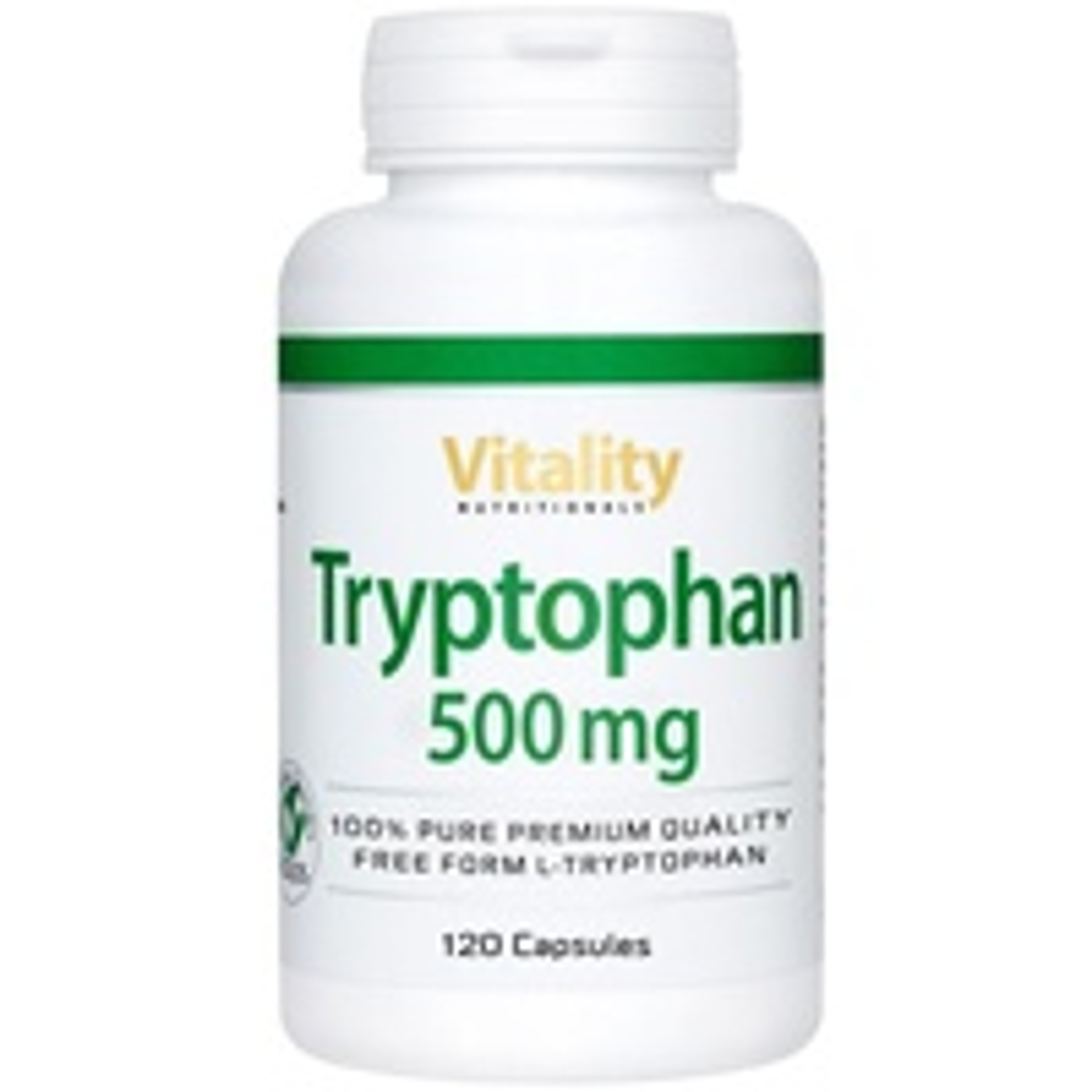 Tryptophan 500mg - 120  Capsules